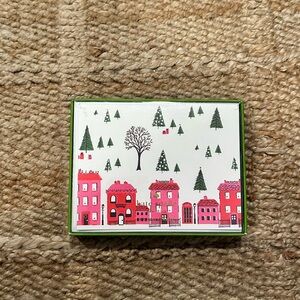 Kate Spade Blue Holiday Card Set
